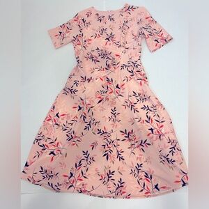 Half length Sleeve Midi Dress
